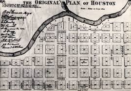 Original Plan Of Houston Map 1869 Photograph Of A Reproduction Of A Map Created By Gail Borden Who Was Commissio Historic Houston Buffalo Bayou Houston Map