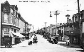 Main Street Elkton Between The Two World Wars Source