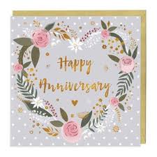 Check spelling or type a new query. Happy Anniversary Flowers Greetings Card Rays Florist Flower Shop