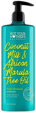 Made with 98% naturally derived ingredients*. Not Your Mother S Naturals Coconut Milk African Marula Oil Shampoo 16 Oz Walmart Com Walmart Com