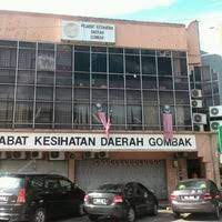 Pejabat pengarah tanah galian wp. Pejabat Kesihatan Daerah Gombak Regierungsgebaude In Batu Caves