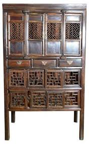 Antique Chinese Fretwork Kitchen Cabinet Now 2 699 00 Was 4 495 00 Staining Cabinets Cabinet Wooden Cabinets
