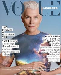 Alex Black Photographs Vogue Czechs Cover of Maye Musk | Arthouse In The  Company Of Artists
