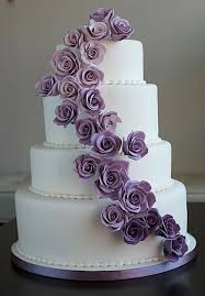 Violett Rosen Muster Hochzeitstorte Ideen Vier Hochzeitstorte Ideen Lila Hochzeitstorte Hochzeitstorte