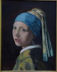 10th grade art students' masterwork copies