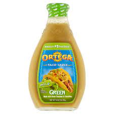 It can be made with tomatoes or tomatillos, and include peppers, jalapeño, onion or garlic, but it always has a. 2 Pack Ortega Mild Green Taco Sauce 16 Oz Walmart Com Walmart Com