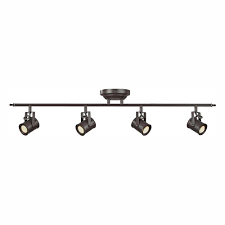 Aspects Studio 4 Light Oiled Rubbed Bronze Dimmable Fixed Track Lighting Kit Stuf430030lrb The Home Depot