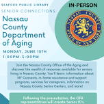 Nassau County Department of Aging (In-Person)