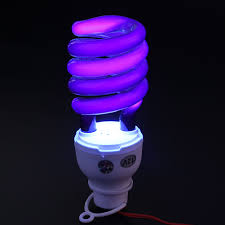 9de9 Dc12v 40w Uv Ultraviolet Fluorescent Blacklight Screw Light Bulb Lamp W Cli Ebay