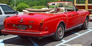 Rolls Royce Corniche Ii Convertible Red Rear Angle Rolls Royce Corniche Rolls Royce Classic Rolls Royce