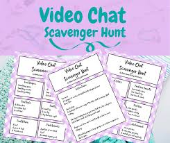 Scavenger hunts like this one work for kids of any age and can be used in a bunch of different ways. Fun Video Call Scavenger Hunt Printable For Kids