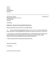 Surat kiriman rasmi adalah sejenis karangan ditulis untuk membuat aduan, rayuan, permohonan dan sebagainya. I M Reading Contoh Surat Tidak Hadir Ke Sekolah On Scribd Early Literacy Solar System Projects Surat
