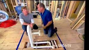 Using a bow vent for an island kitchen sink with an emergency drain. Proper Drain Vent For Island Sink Youtube