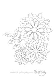 Download Printable Flower Adult Coloring Book Get 3 Free Pages