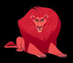 They are threatened by loss and fragmentation of habitat. 635 Red Lion I Love Drawing Lions Lion Illustration Lion Artwork Cat Drawing