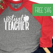 Download Free Svg Virtual Teacher Cut File Cutting For Business