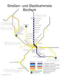 I prefere the cheap ones. Stadtbahn Bochum Metro Map Germany