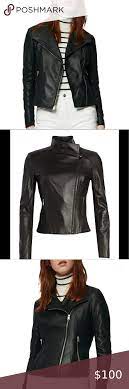 Marc New York Felix Stand Collar Leather Jacket Xl Clothes Design Leather Jacket Marc New York