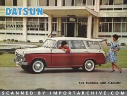 Image result for Brainard Blue 1960 Datsun