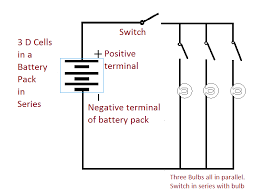 Order a schematic diagram and get it today. How Can I Represent A Schematic Diagram Of Circuit For Three D Cells Placed In A Battery Pack To Power A Circuit Containing Three Light Bulbs In Parallel Socratic