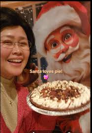 🎅🏼Ho, Ho, Ho! Santa's Hot Cocoa Cream Pies are complete! They will also  be available tomorrow!