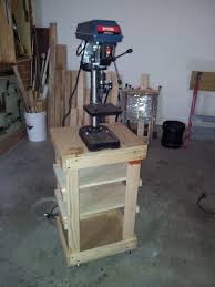 Drill Press Stand The Woodwork Geek Drill Press Stand Woodworking Stand Drill Press