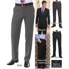 Pantalon Homme Sans Plis Chic Et Raffine Tissu Performant