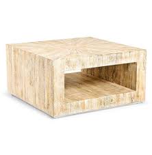 A friend sent me a picture of a coffee table from a really expensive furniture company. Kismet Coastal Beach Square Chunky Mango Driftwood Coffee Table 31 W 40 W Kathy Kuo Home