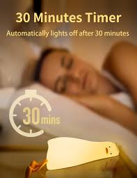 Dodo Duck Luz Nocturna De Pato Plano Acostado, Luz Nocturna LED Regulable  De 3 Niveles, Lindas Lámparas De Pato Iluminado De Silicona, Lámpara Táctil  Recargable Para Amamantar Niños Pequeños Luces Nocturnas De