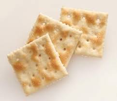 Saltine crackers, rounds, unsalted tops 10 oz (283 g) great premium taste. Saltine Cracker
