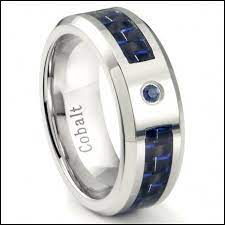 Mens Wedding Rings With Blue Sapphire Blue Wedding Rings Mens Wedding Rings Mens Sapphire Wedding Band