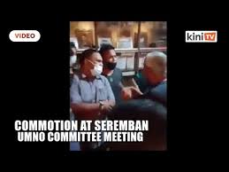 Check spelling or type a new query. Commotion After Seremban Umno Committee Meeting Ends Abruptly Youtube