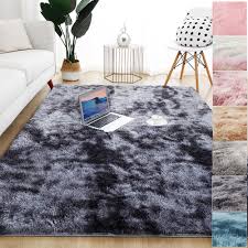 Living room carpet living room carpet custom coffee table bedroom bedside fashion simple nordic printed carpet study large carpe. Dodoing Large Ultra Soft Fluffy Area Rugs For Living Room Luxury Shag Rug Faux Fur Non Slip Tie Dyed Floor Carpet For Bedroom Kids Room And Girls Room 5 Sizes And 6 Colors
