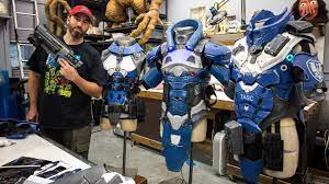 This is one of the most complete lines of samurai armor available. Making Sci Fi Armor For A Video Game Trailer Youtube
