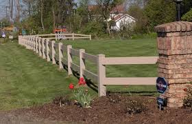 The beauty of wood with the benefits of vinyl. Two Rail Ranch Fence Contractor Mt Hope Fence In Ohio