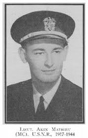 Lieut Charles Akin Mathieu (1917-1944)