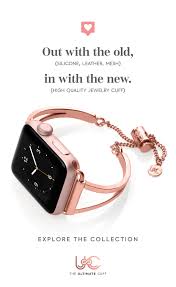 Replace Your Boring Apple Watch Band With A Stylish High Quality Jewelry Cuff Watch Bands Apple Watch Accessories High Quality Jewelry