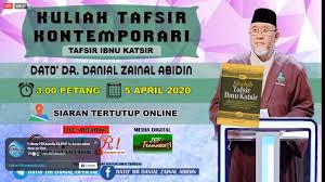 Volume 12 issue 3 july 2021; Kuliah Tafsir Kontemporari Dato Dr Danial Zainal Abidin 5 16 5 April 2020 Youtube