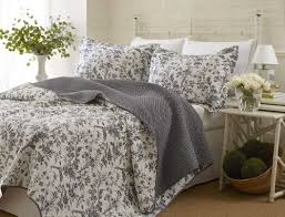 Country curtains toile bed skirt twin red white dust ruffle cottage farmhouse. What Is Toile Bedding Domestications Bedding Home Living