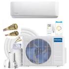 DIY E-STAR 12,000 BTU 1 Ton 22 SEER Mini Split A/C and Heat Pump with 25 ft. Install Kit 115V/60Hz DIY-12-HP-115B25 Mr Cool