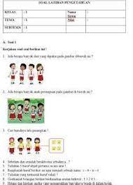 Pin Di Soal Kelas Satu