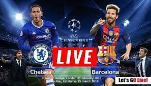 Champions League Round Of 16 Barcelona Vs Chelsea Live Stream Chelsea Champions Champions League Live Champions League