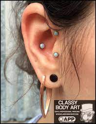 4mm Conch 3mm Tragus And Helix In 2019 Cute Ear Piercings Cute Piercings Piercings