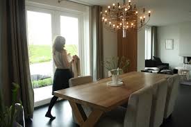 Maestro italian designer dining table handmade and shown in wood and glass. My Houzz Sophisticated Family Home Breathes Scandinavian Style Contemporary Dining Room Amsterdam By Holly Marder Houzz