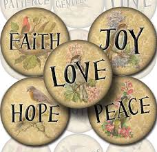 Faith Hope Love Joy Peace 2 5 Circles Fruit Of The Etsy Love Joy Peace Faith Hope Love Fruit Of The Spirit