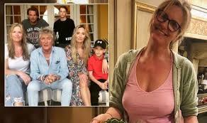 Penny lancaster in her childhood had a lot of complexes about her high growth, but now she is proud of her long slender legs. Rod Stewart S Wife Penny Lancaster Talks Family S Blessing During Distressing Times Celebrity News Showbiz Tv Express Co Uk