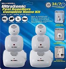 Get the best deals on ultrasonic pest repellers. Amazon Com Bell Howell Ultrasonic Pest Repeller Home Kit Pack Of 6 White 50102 Pet Supplies