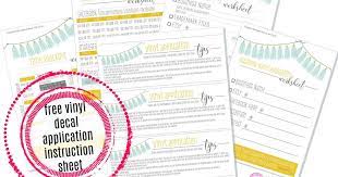 Any easy way to let your customers know how to apply your decal. Free Vinyl Application Instructions For Silhouette Small Business Owners And15 Off Cutting A Profit Ebook Silhouette School