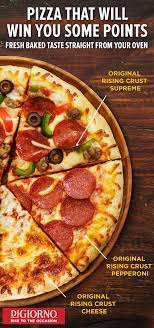 Score Big With Your Friends And Family With The Great Taste Of These Three Delicious Oven Fresh Pizzas From Digiorno Pizza From Fleisch Pizza So Little Time