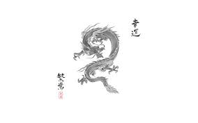 2146 dragon hd wallpapers and background images. Black And White Japanese Dragon Wallpaper Novocom Top
